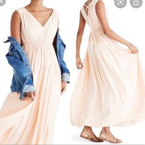 Madewell Blush Maxi Dress